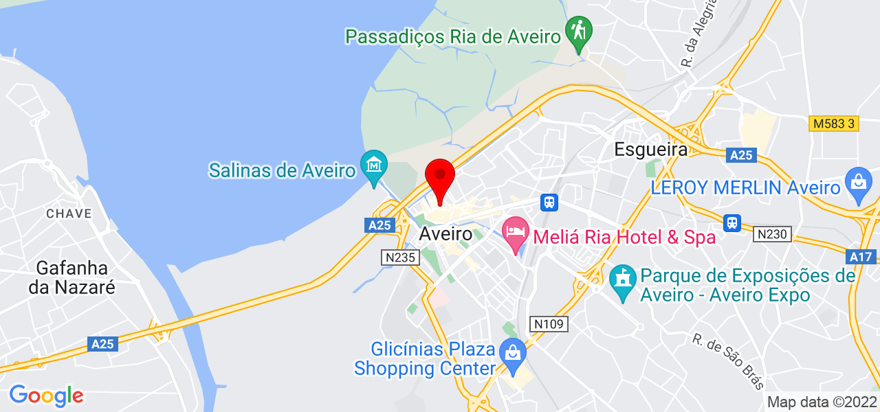 Sara Almeida - Aveiro - Aveiro - Mapa
