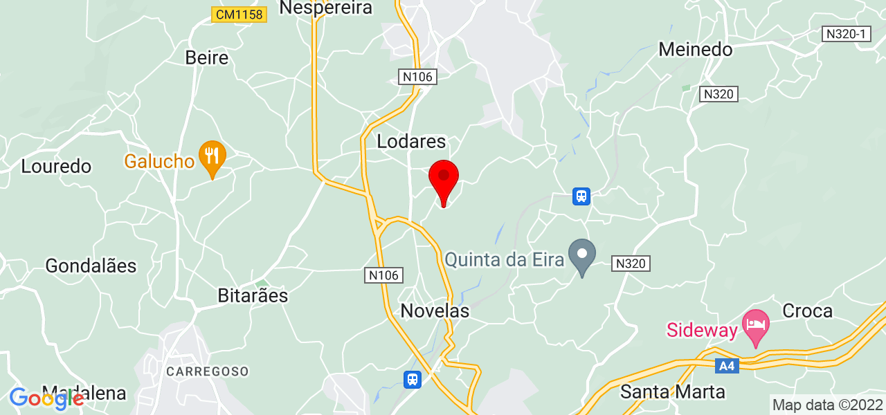 FRT - Porto - Lousada - Mapa