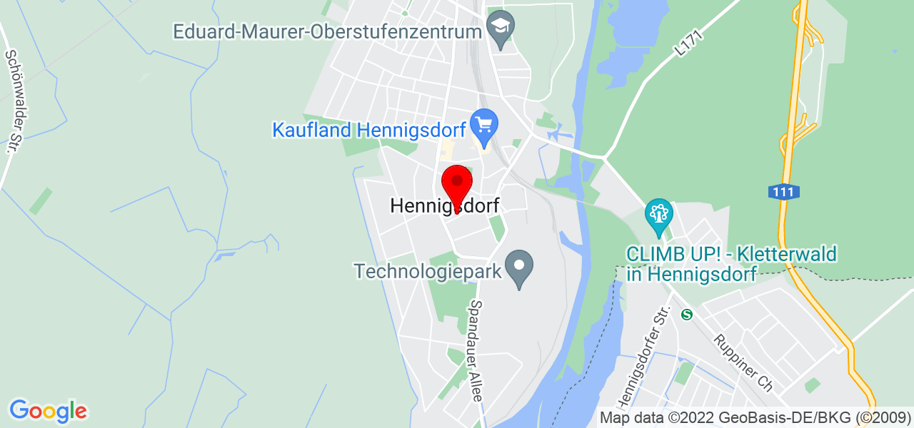 Endoro - Brandenburg - Oberhavel - Karte