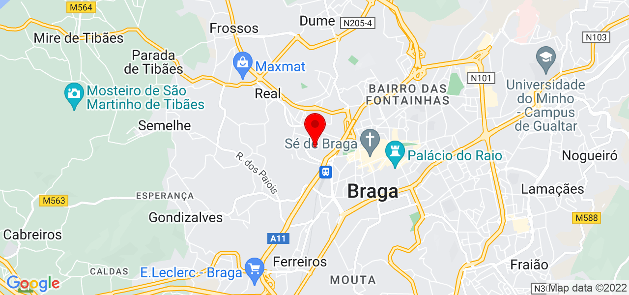 Francisco Elias - Braga - Braga - Mapa