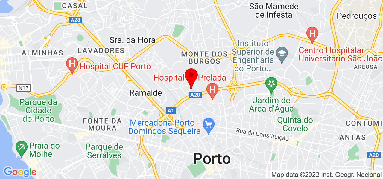 Chef Manuel Silva - Porto - Porto - Mapa