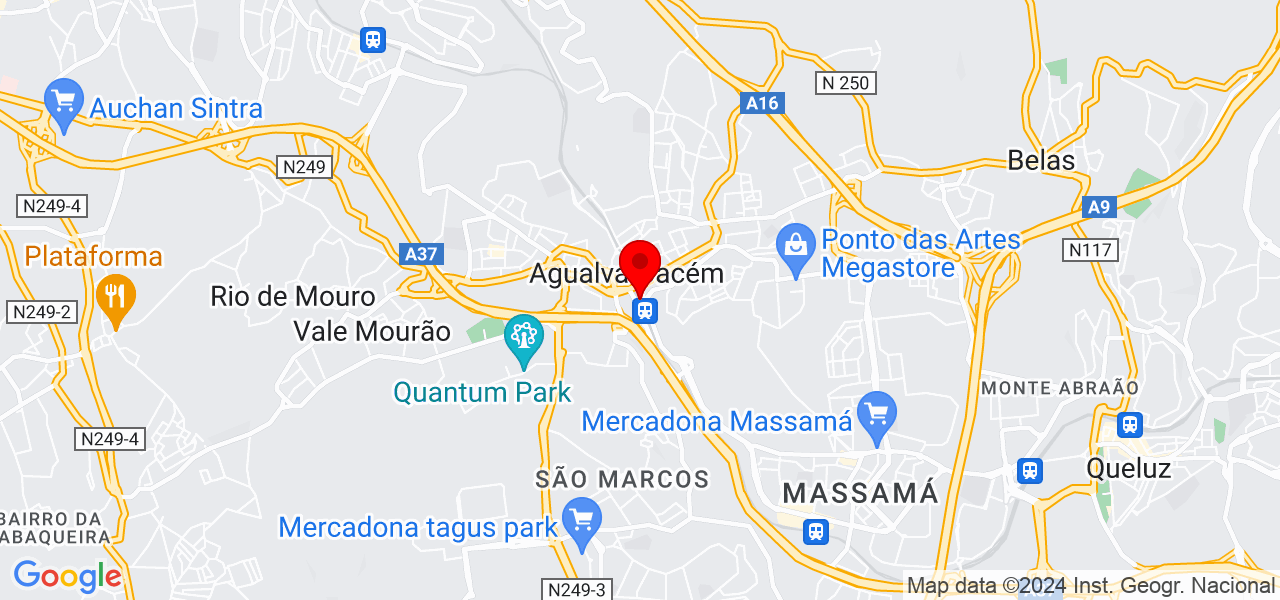 Maria Boani - Lisboa - Sintra - Mapa