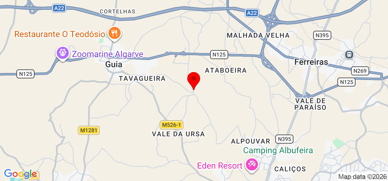AKRO Renovations & Repairs - Faro - Albufeira - Mapa