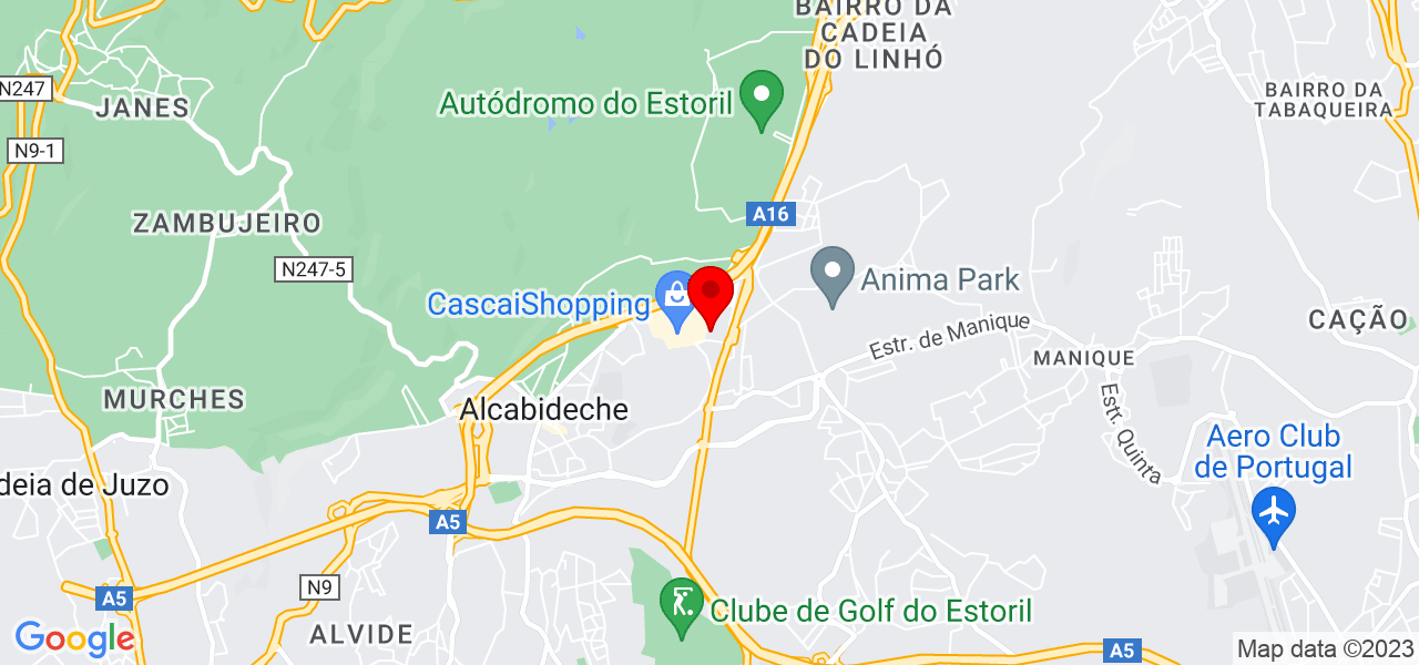 Jo&atilde;o Pedro Silva - Lisboa - Cascais - Map