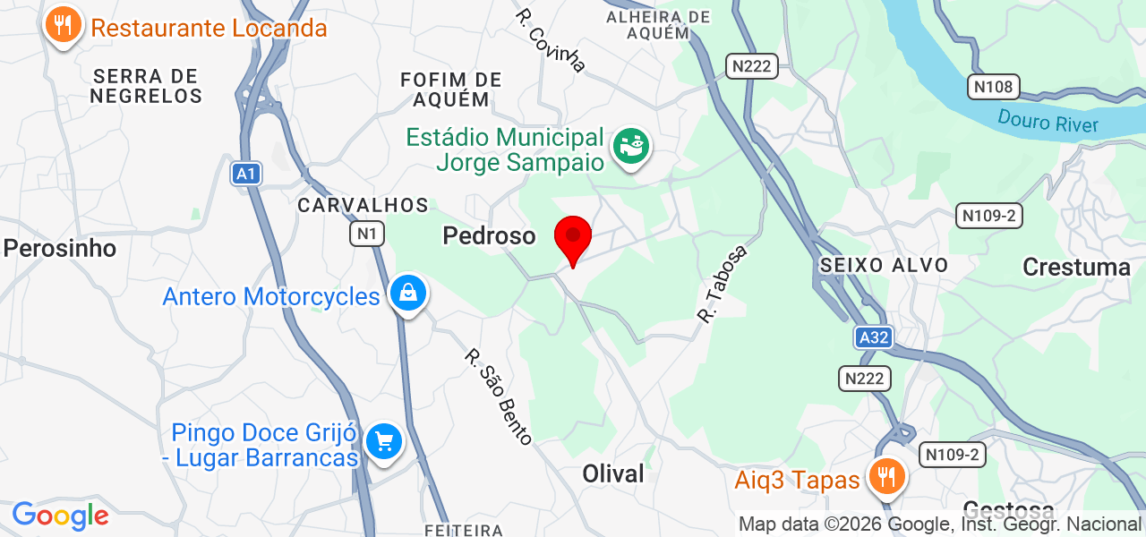 Astayv - Porto - Vila Nova de Gaia - Carte