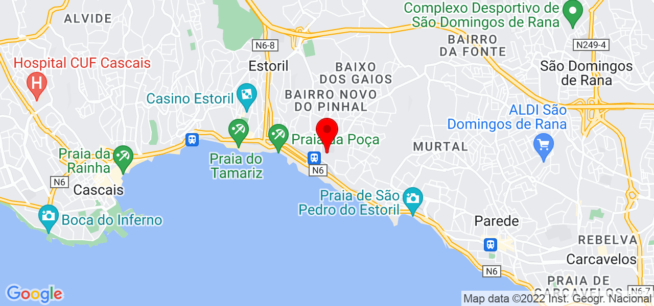 Saric Tosar - Lisboa - Cascais - Mapa