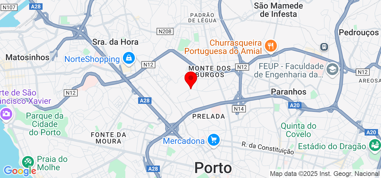 Samantha de Sá - Porto - Porto - Mapa