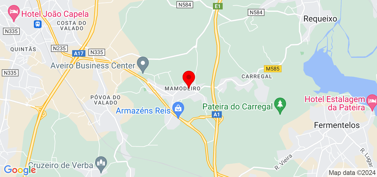Rodrigues - Aveiro - Aveiro - Mapa