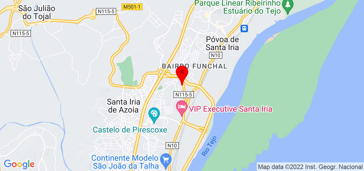 Vila Do C&atilde;o - Lisboa - Loures - Mapa