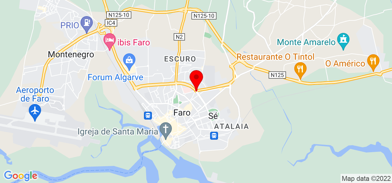 Paulo Viegas - Faro - Faro - Mapa