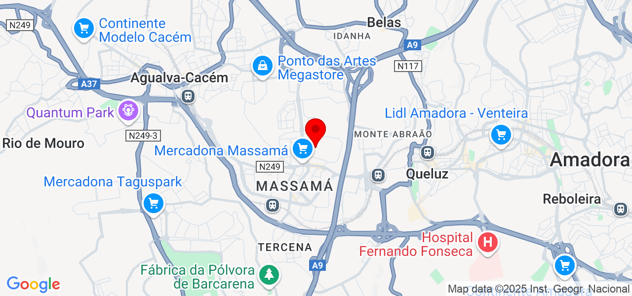 Wongo Pitágoras - Lisboa - Sintra - Mapa