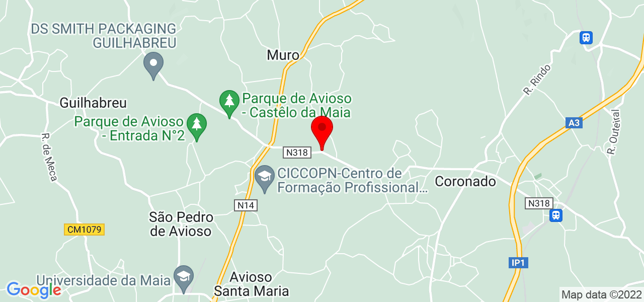 CARLOS FERREIRA - Porto - Trofa - Mapa