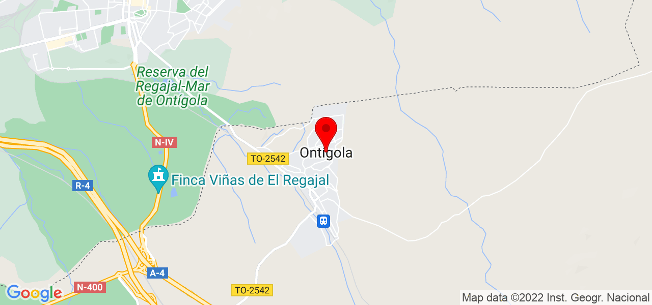 Nerea - Castilla-La Mancha - Ontígola - Mapa