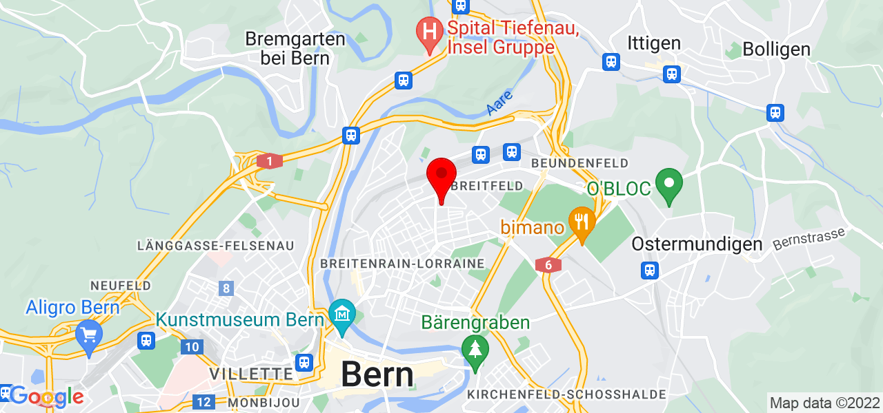 Plamen - Bern - Bern - Karte