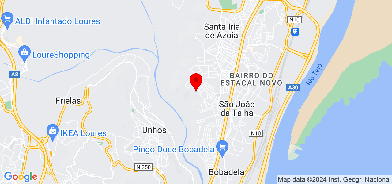 A vida - Lisboa - Loures - Carte
