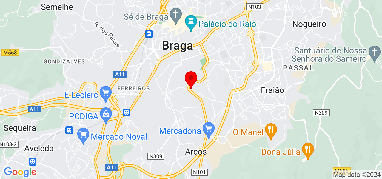 Shine&amp;Sweep - Braga - Braga - Mapa