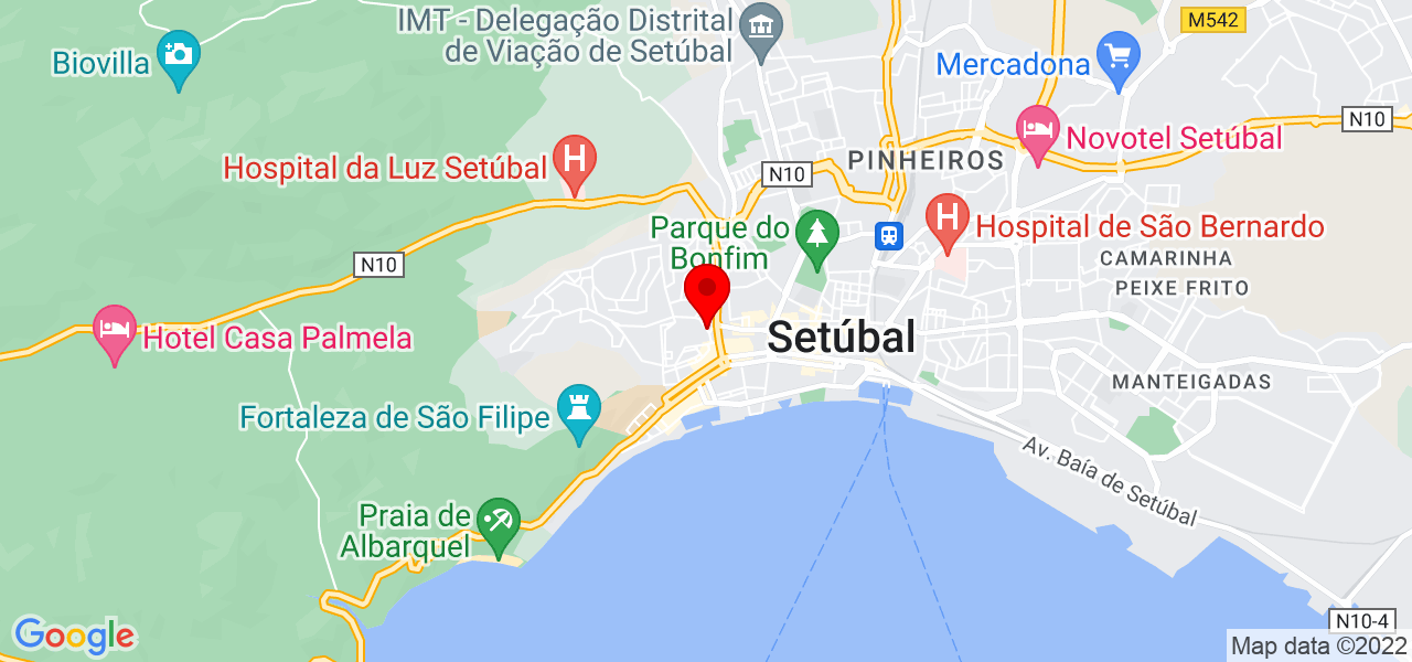 Andr&eacute; Mesquita - Setúbal - Setúbal - Mapa