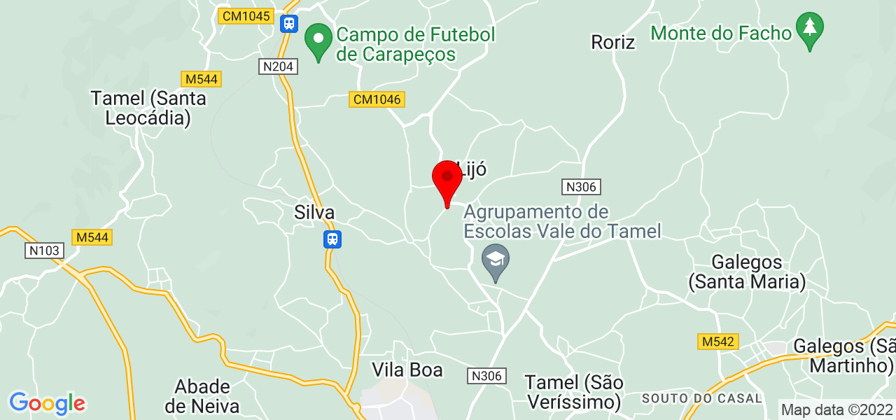 Sara - Braga - Barcelos - Mapa