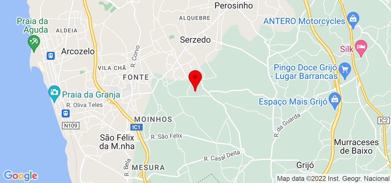 Dionisio MACHADO - Porto - Vila Nova de Gaia - Mapa