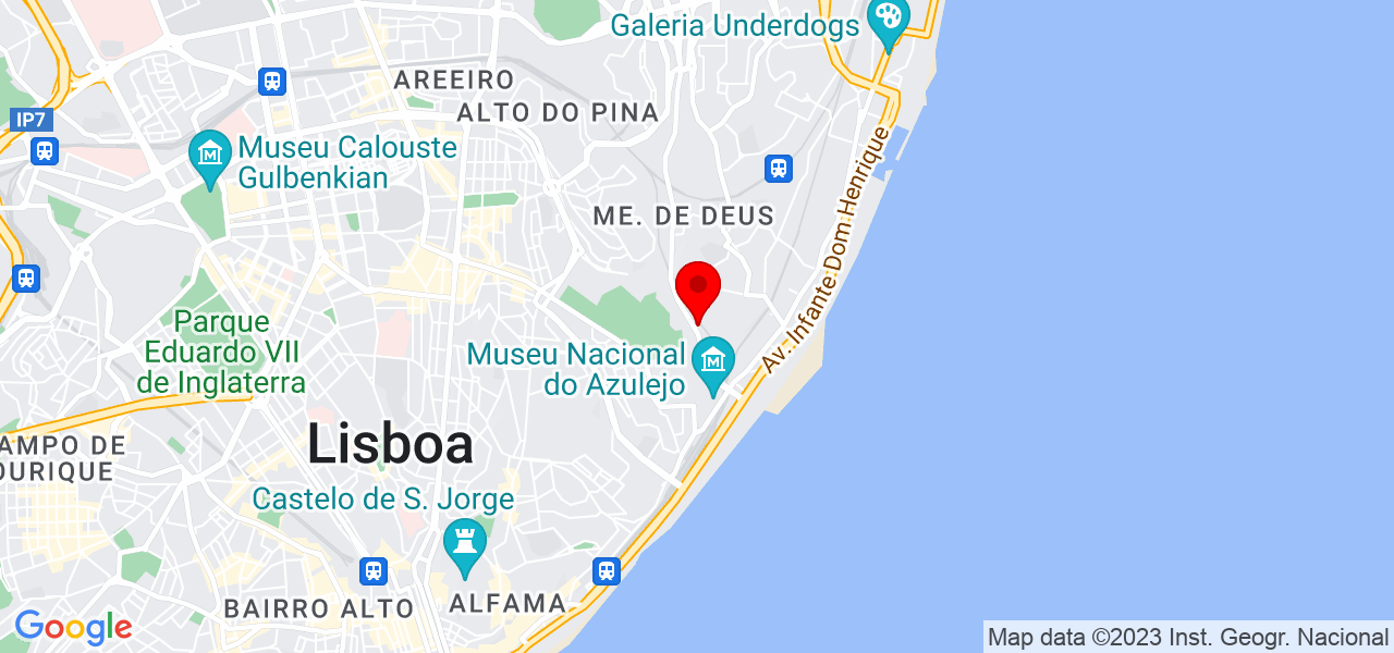 Fernanda Dal Pizzol Moro - Lisboa - Lisboa - Mapa