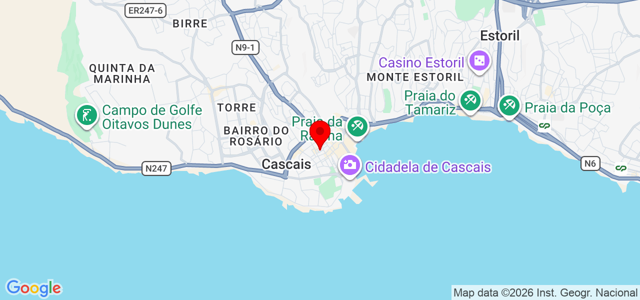 Greenland - Jardins & Piscinas - Lisboa - Cascais - Map