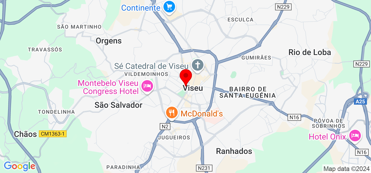 Igor Silva - Viseu - Viseu - Mapa