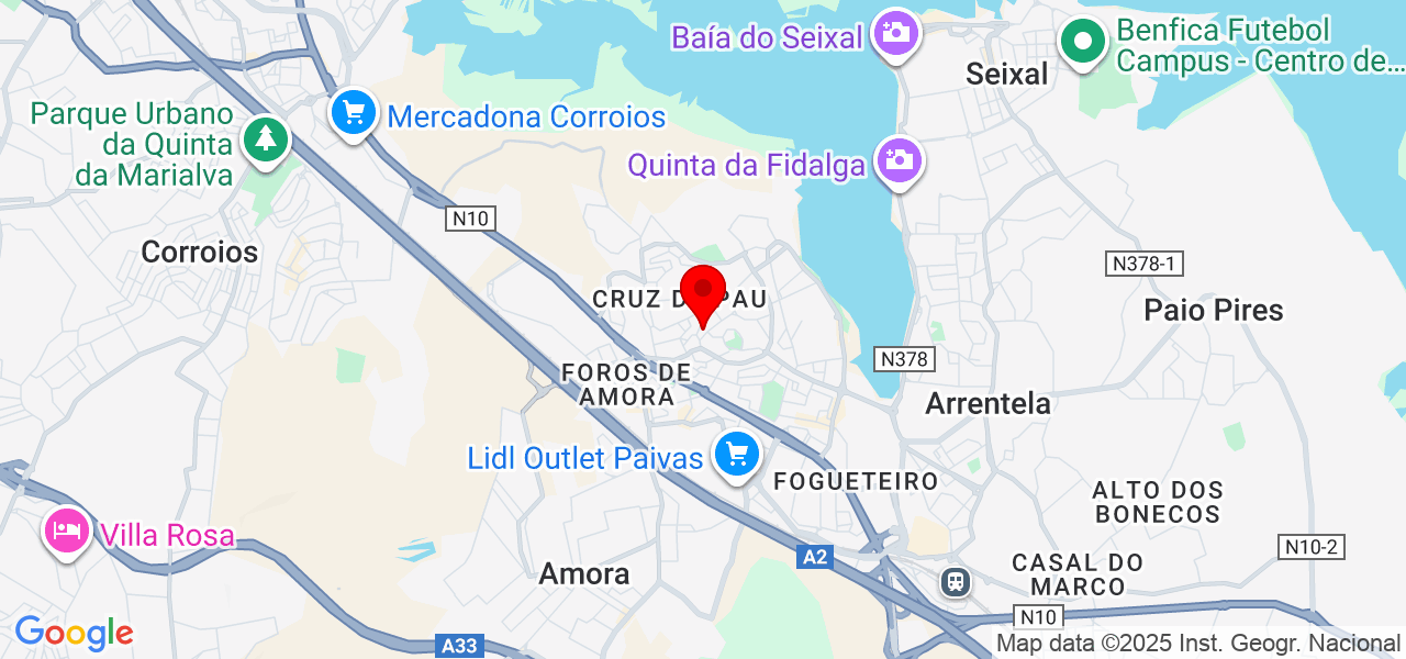 Manuel Andrade - Setúbal - Seixal - Karte
