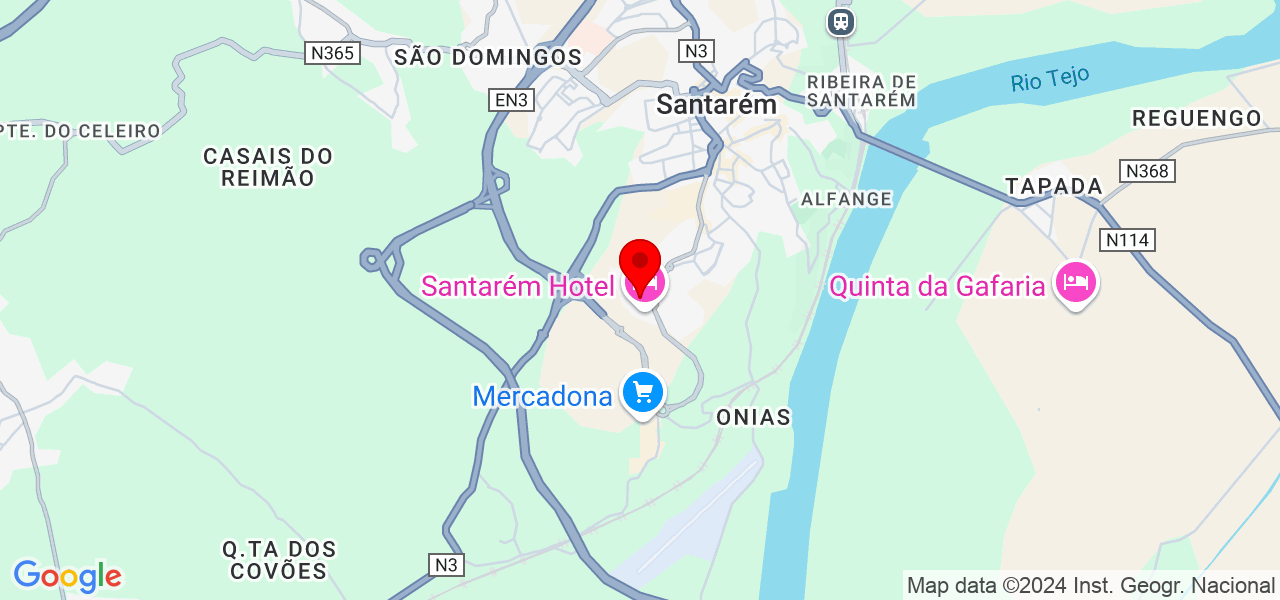 AJS pinturas e assistência residencial - Santarém - Santarém - Mapa