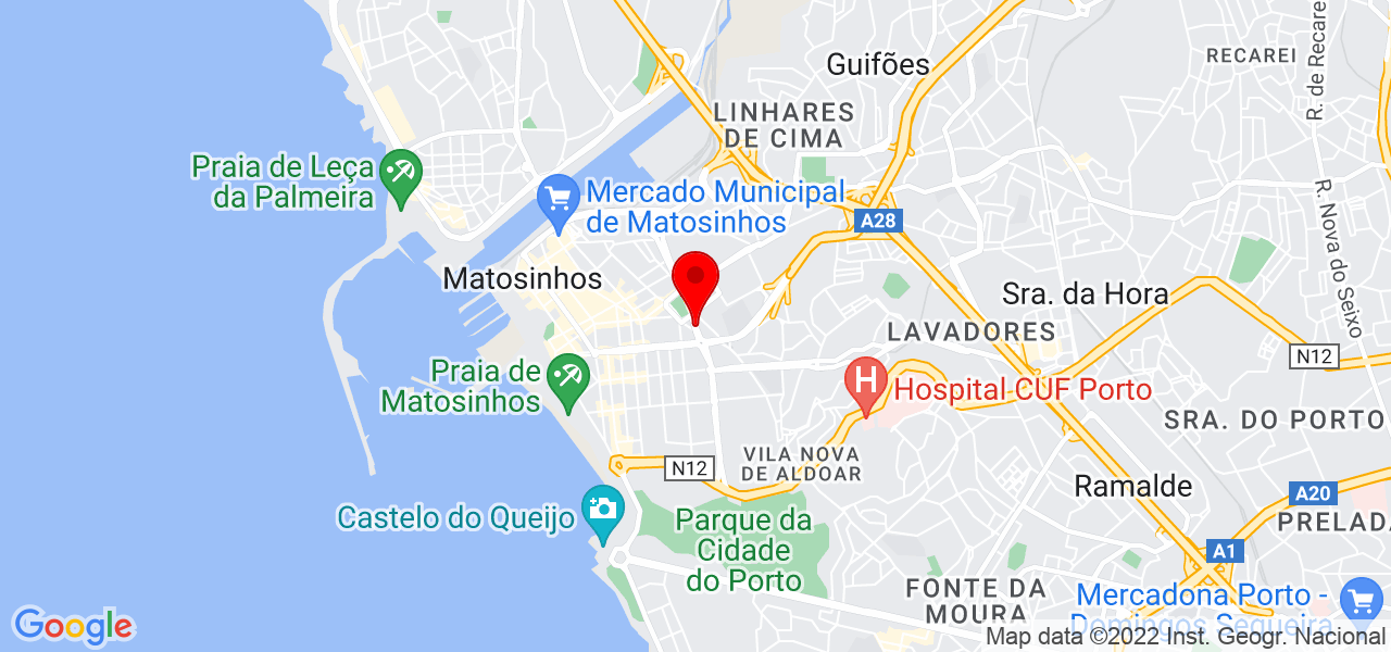 Mariana São Bento - Porto - Matosinhos - Carte