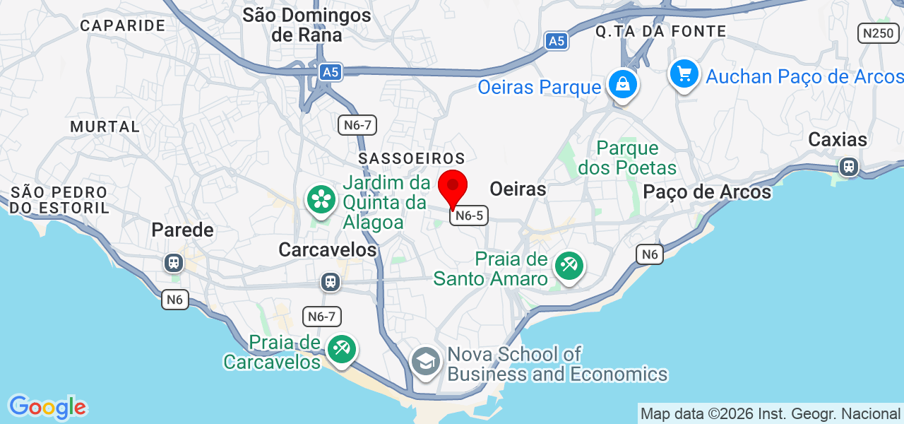 PHOCO - Technology & AI Solutions for Business - Lisboa - Oeiras - Mapa