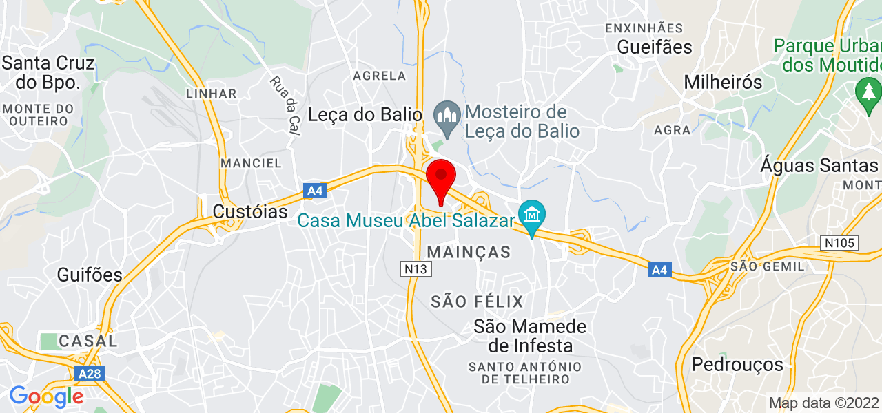 Eduardo Castro - Porto - Matosinhos - Mapa