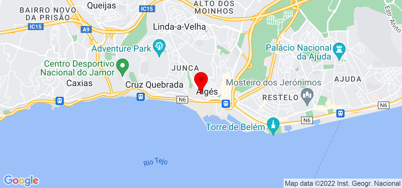 Fernando Semedo - Lisboa - Oeiras - Mapa