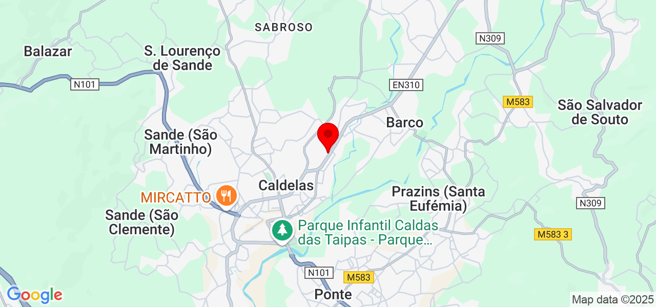 Bruno Rafael - Braga - Guimarães - Map