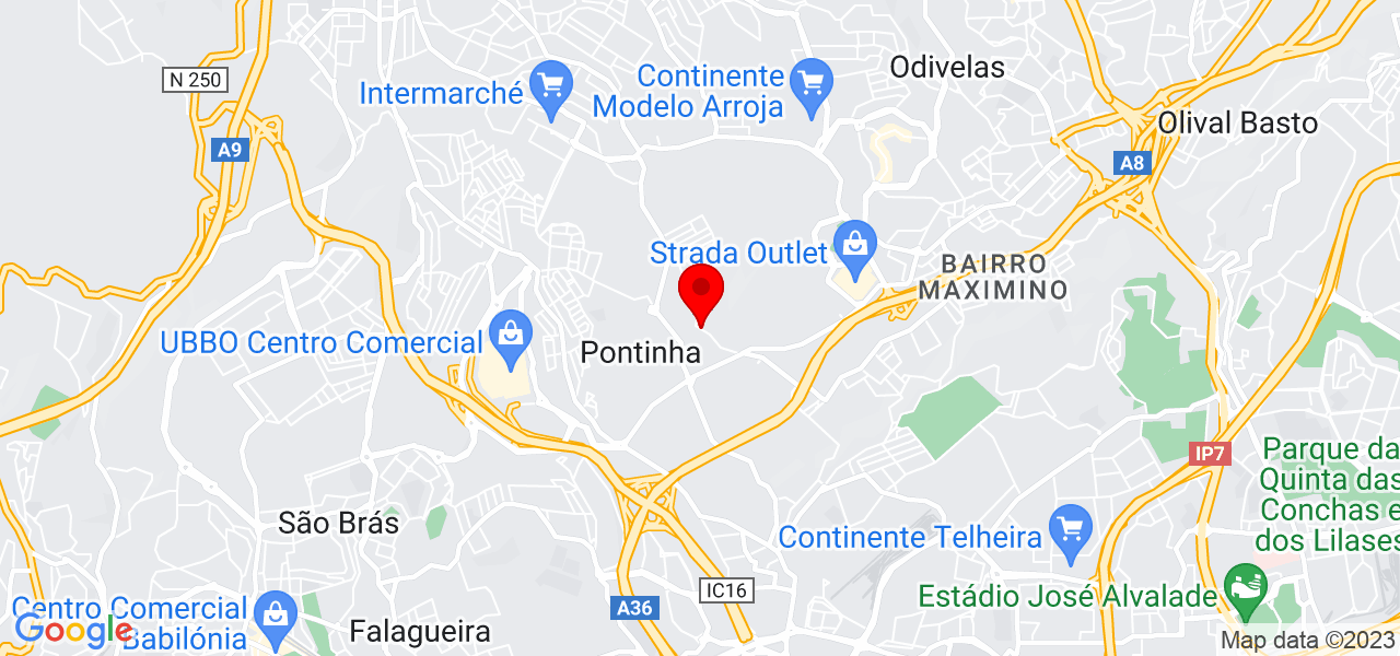João e Sara - Lisboa - Odivelas - Map