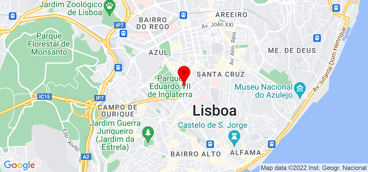 AZZUR PORTUGAL - Lisboa - Lisboa - Mapa