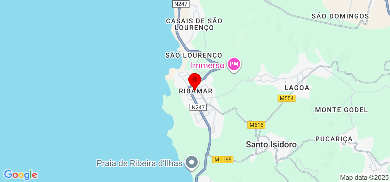 Luciane Rombaldi - Lisboa - Mafra - Map