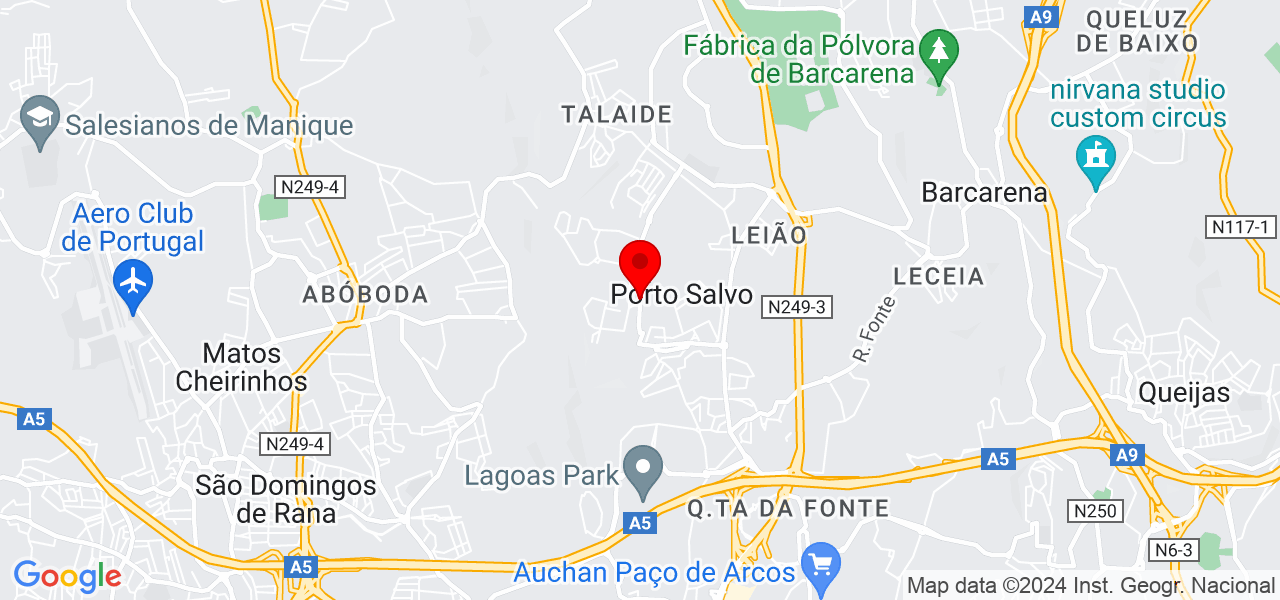 O poder da limpeza - Lisboa - Oeiras - Mapa