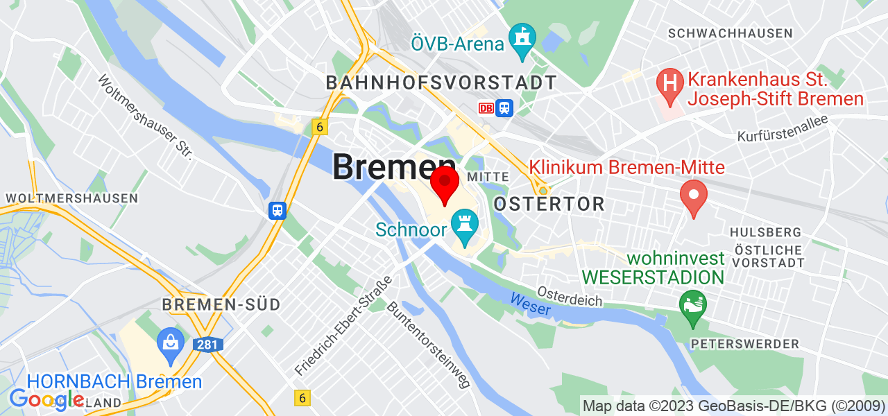 Lucky Walls - Bremen - Bremen - Karte