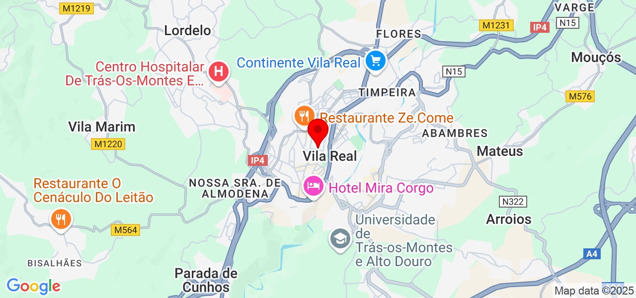 Neuza Filipa - Vila Real - Vila Real - Carte
