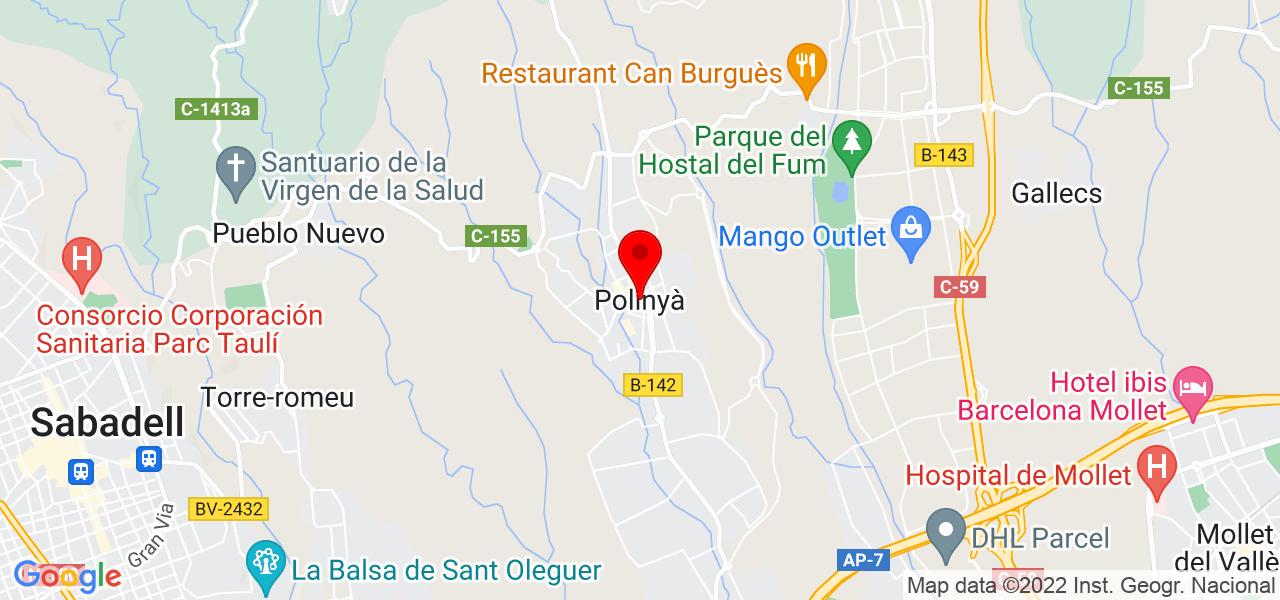 Alejandro - Cataluña - Polinyà - Mapa