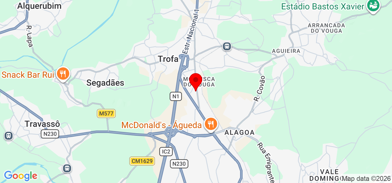 Lf soluções - Aveiro - Águeda - Karte
