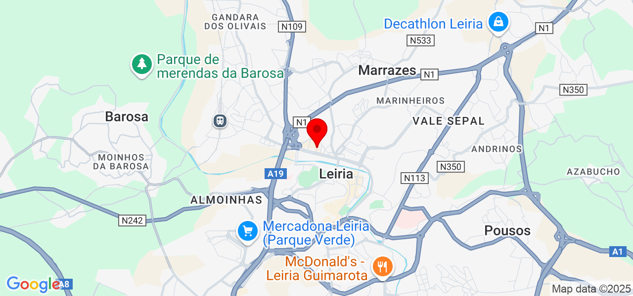 Ricardo Costa - Leiria - Leiria - Mapa