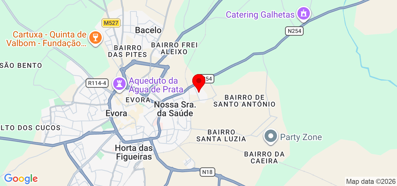 Isabel galvao - Évora - Évora - Karte