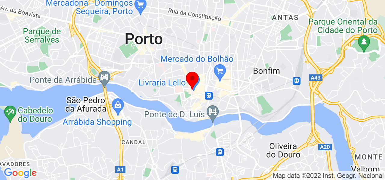 Sof&iacute;a Vega - Porto - Porto - Mapa