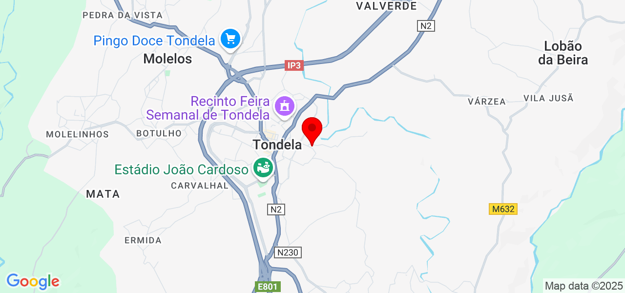 Vivabem Terapias 🍀 - Viseu - Tondela - Mapa