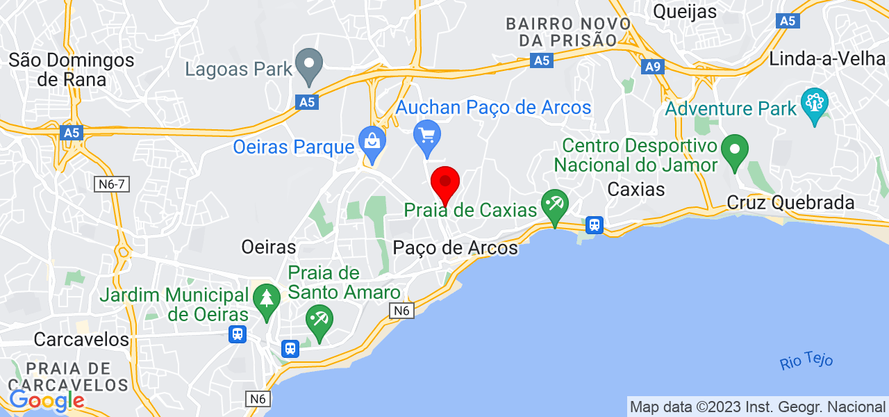 Delta Fachadas e Engenharia - Lisboa - Oeiras - Karte