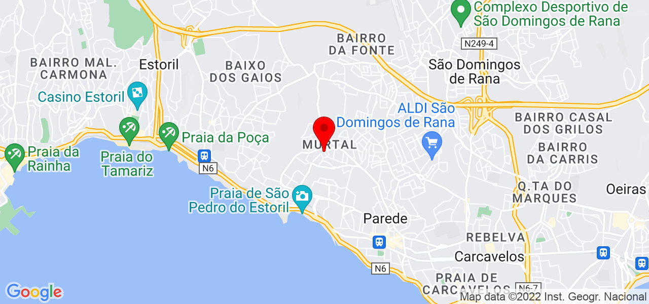 Liliane - Lisboa - Cascais - Mapa