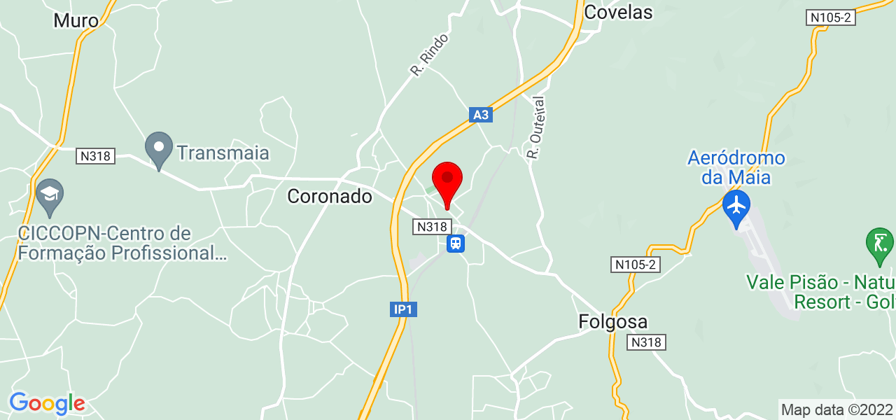 LOKIFER serralharia - Porto - Trofa - Mapa