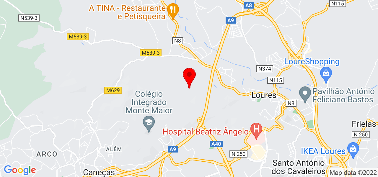 Future East,lda - Lisboa - Loures - Mapa