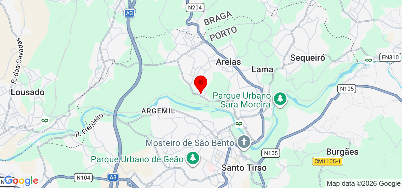 Eletrifica - Instalações Elétricas - Porto - Santo Tirso - Carte